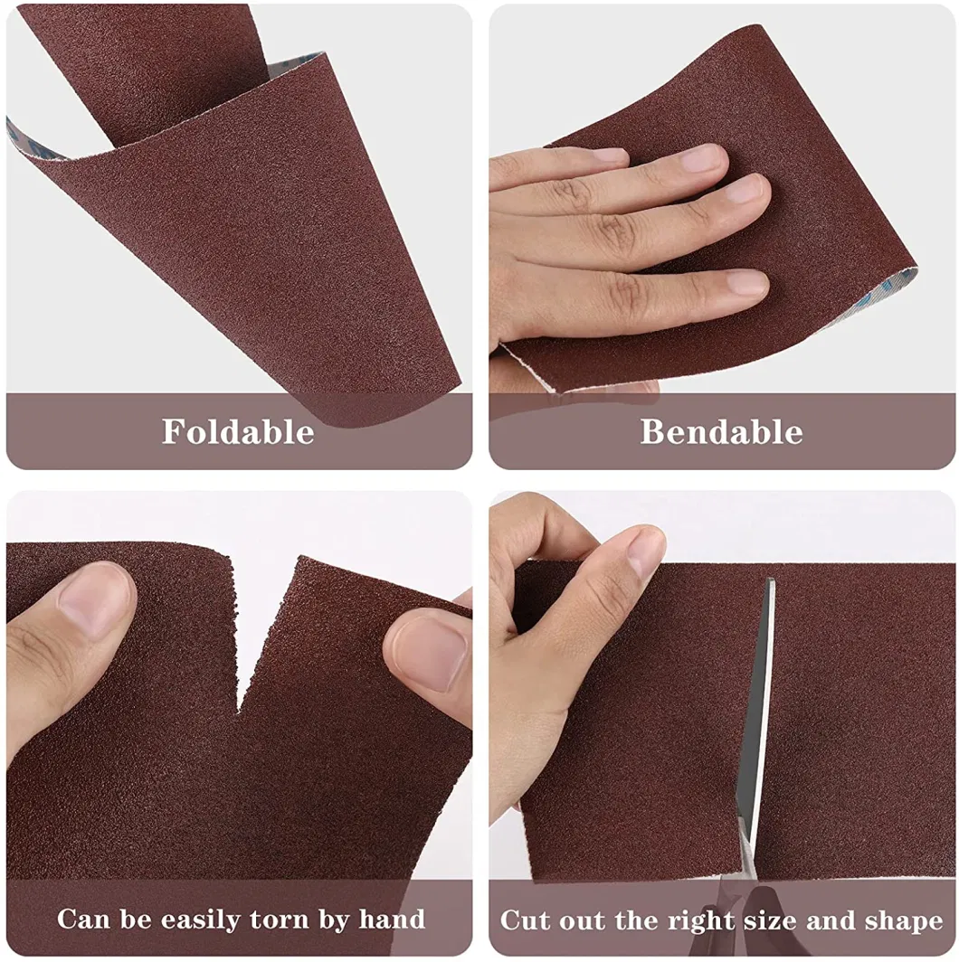 Factory Coated Abrasive Jumbo Roll Aluminium Oxide Abrasive Cloth for Metal